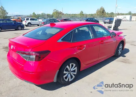 2025 Honda Civic Lx from USA, damaged, VIN 2HGFE2F25SH560886